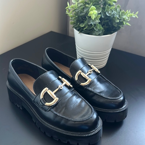H&M Chunky Heeled Loafers - Picture 1 of 11